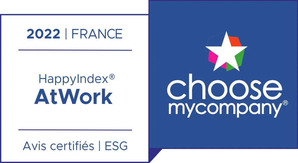 HappyIndexÂ®AtWork 2022 France logo